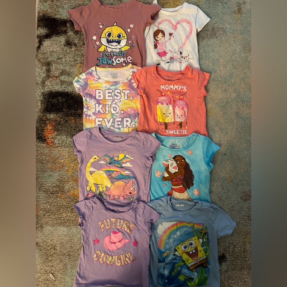(8) Toddler Girls Shirt BUNDLE! All 3T.
